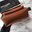 Dettagli perfetti Borse Replica Alta Qualità a catena media Niki YSL Saint Laurent Marrone