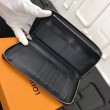Alta gamma replica Portafoglio Zippy Vertical Damier Graphite N63304