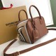 Cloni Firmate Burberry Cube Square Bag Marrone imitazioni