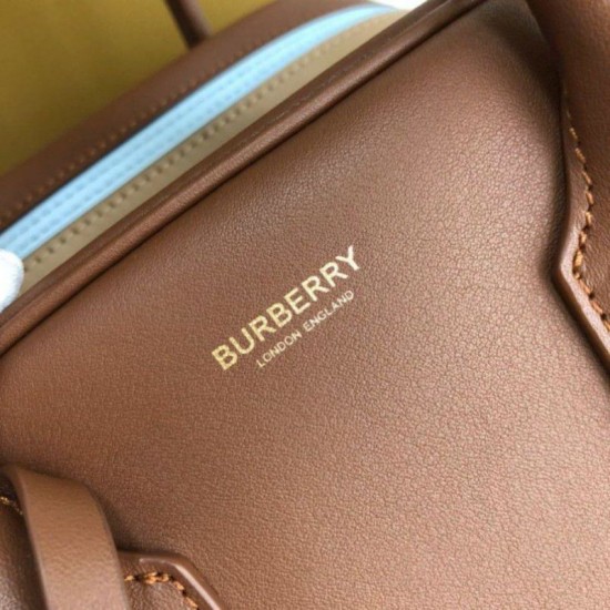 Cloni Firmate Burberry Cube Square Bag Marrone imitazioni