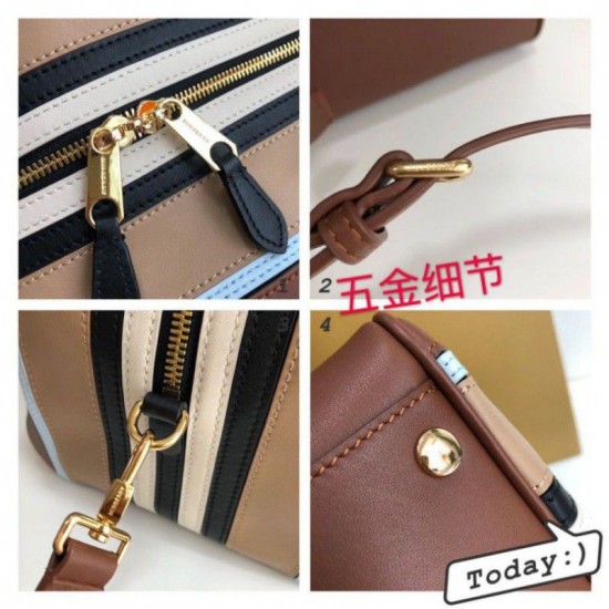 Cloni Firmate Burberry Cube Square Bag Marrone imitazioni