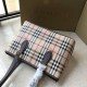 Cloni Firmate Burberry Borsa con manico in PVC Caffè imitazioni