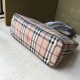 Cloni Firmate Burberry Borsa con manico in PVC Caffè imitazioni
