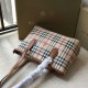 Cloni Firmate Burberry Borsa Replica 1:1 per manico in PVC Marrone imitazioni