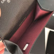 Pari all'originale replica imitazione Portamonete Classic Flap A31504 Nero Pari all'originale replica imitazione Portamonete Classic Flap A31504 Nero
