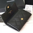 Pari all'originale replica imitazione Portamonete Classic Flap A31504 Nero Pari all'originale replica imitazione Portamonete Classic Flap A31504 Nero