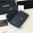 Qualità superiore replica Portamonete Classic Flap A31504 Blu scuro Qualità superiore replica Portamonete Classic Flap A31504 Blu scuro