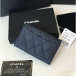 Qualità superiore replica Portamonete Classic Flap A31504 Blu scuro Qualità superiore replica Portamonete Classic Flap A31504 Blu scuro