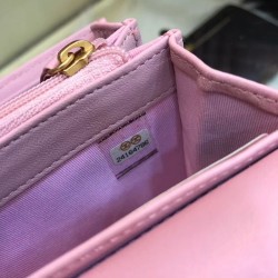 Replica Alta Qualità Chevron Long Portafoglio A31506 Pink