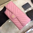 Chevron Long Portafoglio A31506 Pink