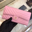 Chevron Long Portafoglio A31506 Pink