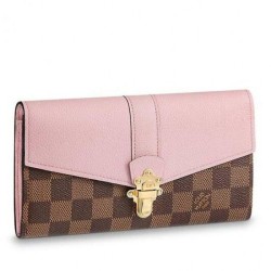 Replica Alta Qualità Dettagli perfetti Clapton Portafoglio Damier Ebene N64447