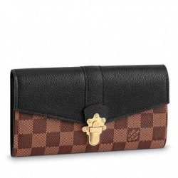 Replica Alta Qualità Clapton Portafoglio Damier Ebene N64449