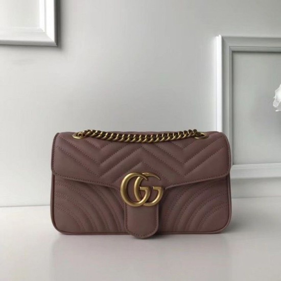 GG Marmont Matelasse Mini Borse 443497 Rosa