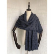 Sciarpa classica in cashmere grigio Sciarpa classica in cashmere grigio