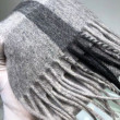 Sciarpe di seta cashmere grigie Sciarpe di seta cashmere grigie
