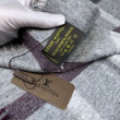 Sciarpe di seta cashmere grigie Sciarpe di seta cashmere grigie