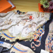 Sciarpe di seta di cachemire Hermes 140 nero Sciarpe di seta di cachemire Hermes 140 nero