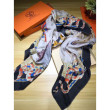 Sciarpe di seta di cachemire Hermes 140 nero Sciarpe di seta di cachemire Hermes 140 nero