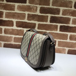 Borsa a tracolla Ophidia GG piccola 601044 Dark Coffee Dupe Perfetta Cloni Firmate Borsa a tracolla Ophidia GG piccola 601044 Dark Coffee imitazioni