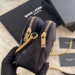 Borsa a catena trapuntata YSL Saint Laurent nera Borsa a catena trapuntata YSL Saint Laurent nera