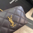 Borsa a catena trapuntata YSL Saint Laurent nera Borsa a catena trapuntata YSL Saint Laurent nera