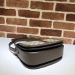 Borsa a tracolla Ophidia GG piccola 601044 Dark Coffee