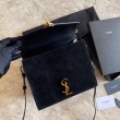 Borse Firmate Replica con manico medio Yand Saint Laurent Cassandra nera