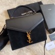 Borse Firmate Replica con manico medio Yand Saint Laurent Cassandra nera