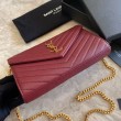 Clarinetto in pelle martellata YSL Saint Laurent con busta con catena a busta
