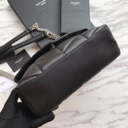Borsa a tracolla Yul Saint Laurent Loulou piccola nera Dupe Perfetta Cloni Firmate Borsa a tracolla Yul Saint Laurent Loulou piccola nera imitazioni