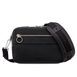 Cloni Firmate Borsa Messenger Christian Dior nera imitazioni