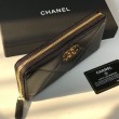 Qualità superiore replica Portafoglio A50071 Timeless CC con cerniera nero