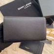 Portafoglio YSL Saint Laurent Uptown Chain nero