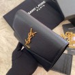 Portafoglio YSL Saint Laurent Uptown Chain nero