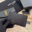 Portafoglio YSL Saint Laurent Uptown Chain nero