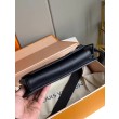 Aerogram Slingbag Pelle di vitello M57081 Nera