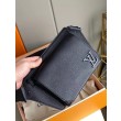 Aerogram Slingbag Pelle di vitello M57081 Nera