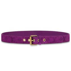 Cintura Signature 35mm Monogram Denim M0177Q