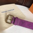 Cintura Signature 35mm Monogram Denim M0177Q