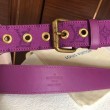 Cintura Signature 35mm Monogram Denim M0177Q