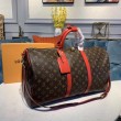 Keepall Bandouliere 50 Monogram Red M44740