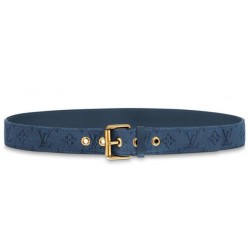 Signature 35mm Cintura Monogram Denim M0175Q