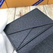 Alta gamma replica Organizer tascabile Damier Graphite N63143