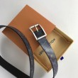 Pari all'originale replica Cintura reversibile Reverso 40mm M0132Q