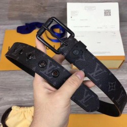 Riproduzione Fedele Voyager 35mm Cintura Monogram M0042T imitazioni Replica Alta Qualità Voyager 35mm Cintura Monogram M0042T