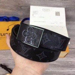 Riproduzione Fedele Qualità superiore replica Cintura Metropole 35mm Monogram Eclipse M0048T imitazioni Replica Alta Qualità Qualità superiore replica Cintura Metropole 35mm Monogram Eclipse M0048T