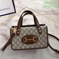 Borsa mini con manico superiore Horsebit 1955 645453