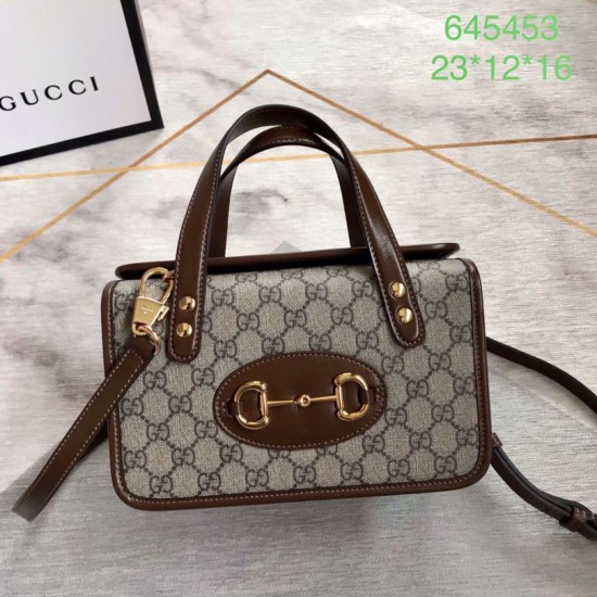 Borsa mini con manico superiore Horsebit 1955 645453