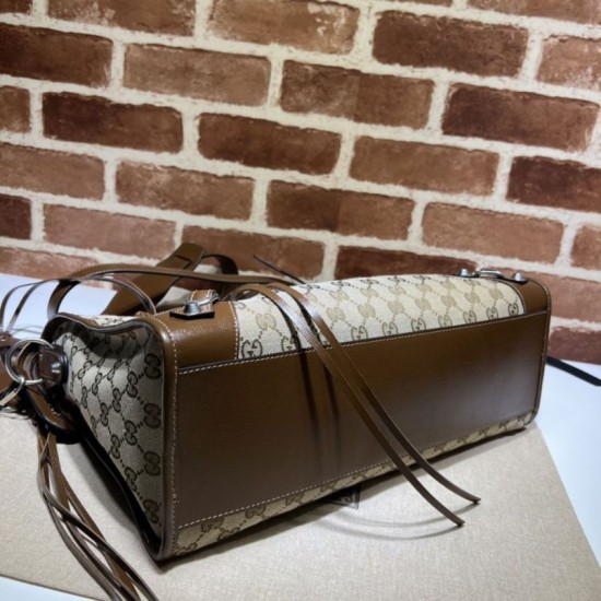 Borsa Hacker Project media Neo Classic 681695 Marrone